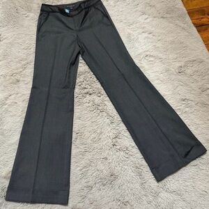 Banana Republic Dark Gray Wide Leg Pants